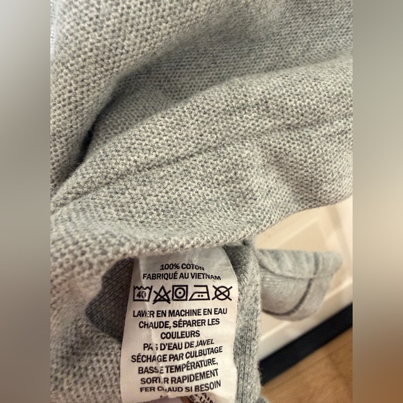 L.L. Bean Gray Cotton Polo Shirt Men’s XL Regular Fit Classic Everyday Basic - Picture 4 of 8